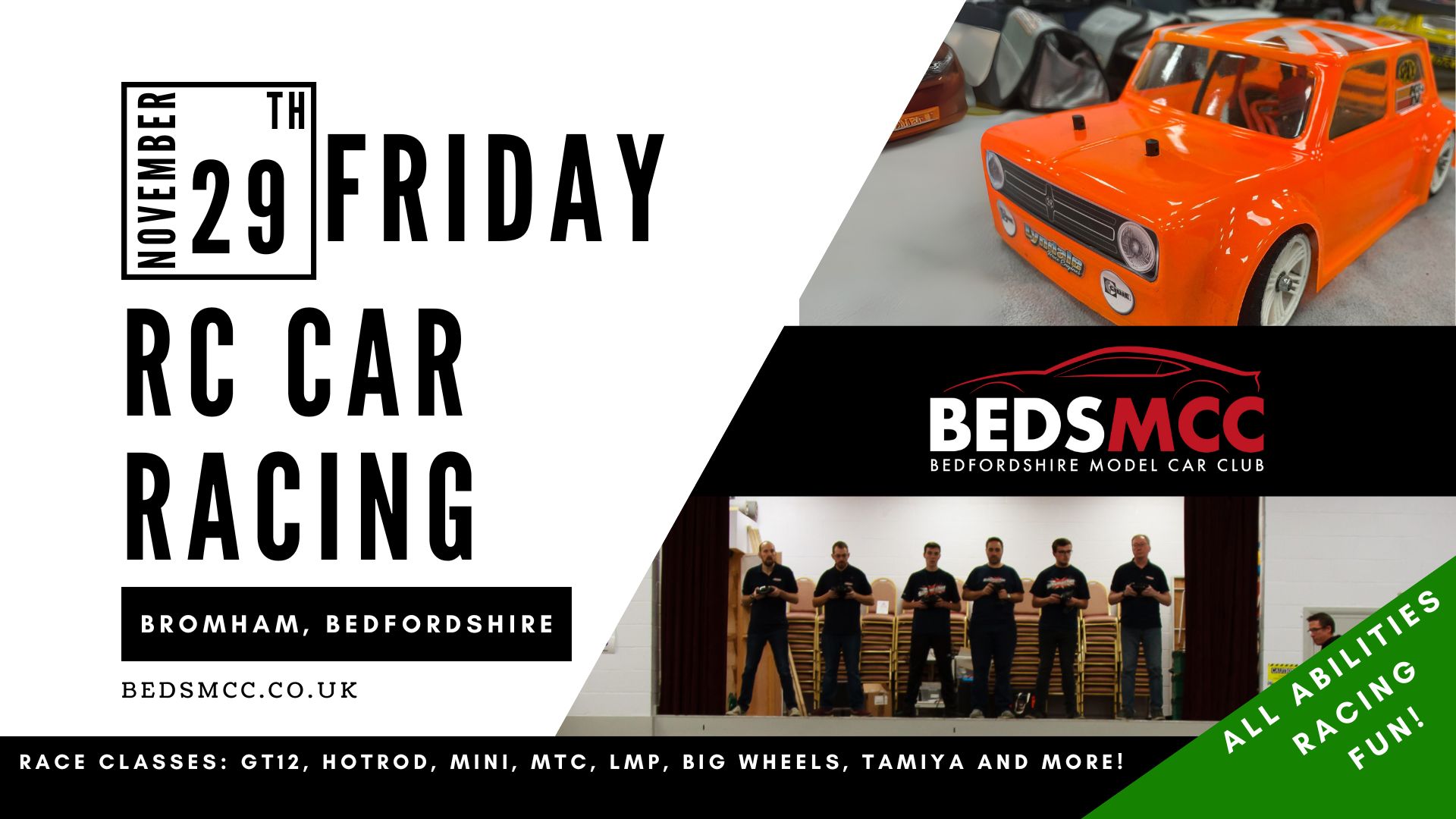 Beds MCC 29th Nov24 Event Cover