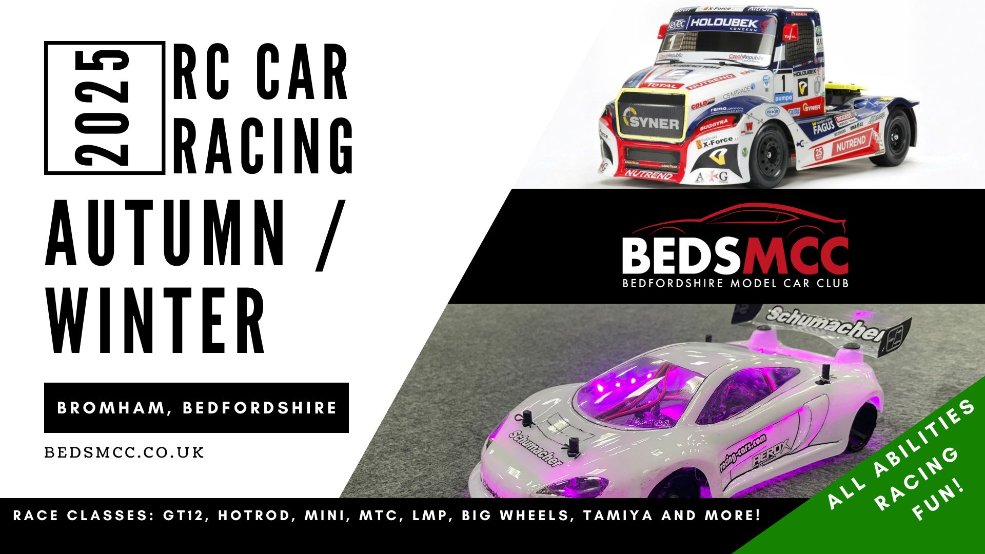 Autumn Winter Racing at Beds MCC